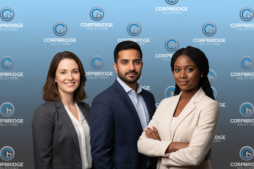 Corporate branded backdrop